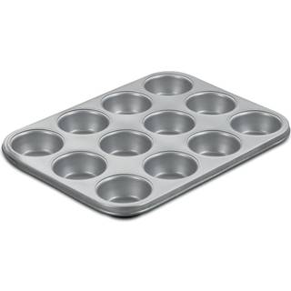 Cuisinart Chef's Classic Nonstick Bakeware 12-Cup Muffin Pan Silver