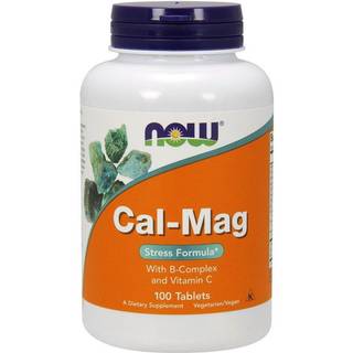 Cal-Mag med B-kompleks og C-vitamin - 100 tabletter