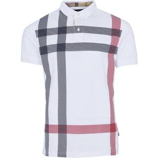 Barbour Herren Polo-Shirt weiß