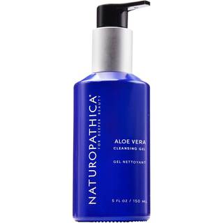 Naturopathica Aloe Vera Cleansing Gel Facial Cleanser med Aloe Vera og Lavendel klarg?r ansigtsvask til m?nd og kvinder 5 fl oz