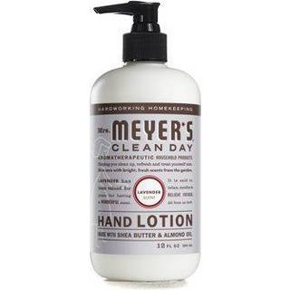 Fru Meyers h?ndlotion til t?rre h?nder ikke-fedtet fugtighedscreme lavet med ?teriske olier Lavendel 12 oz