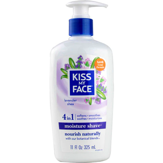 Kiss My Face Moisturizing Shave Gel (Lavender & Shea) (11 oz) 326 ml