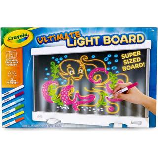 Crayola: Neon Tegnebord med lys og markere
