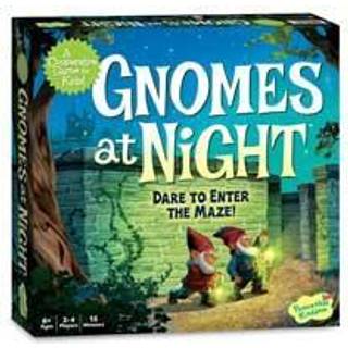 Peaceable Kingdom Gnomes om natten et kooperativt labyrintspil for 2 til 4 børn i alderen 6