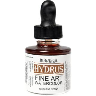 Dr. Ph. Martins Hydrus Fine Art (19H) Vandfarver 1 oz flaske brændt Sienna