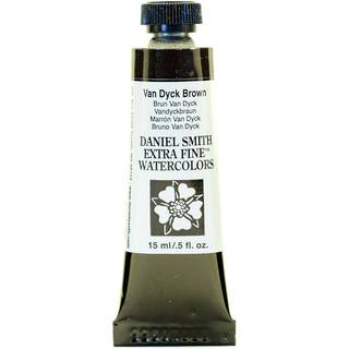 Daniel Smith akvarelfarve 15 ml Van Dyck Brown
