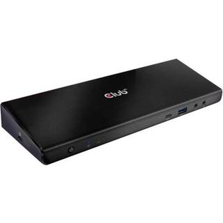 CLUB3D The CSV-1562 is an USB3.2 Gen1 Type-C Universal Triple 4K30Hz Charging Docking Station and is DisplayLink® Certified. The Universal Charging Dock