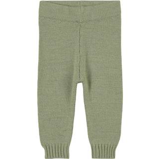 Little Jalo Strikket Babybukser Khaki 62 cm  Grøn  62 cm  Unisex