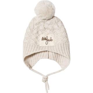 Little Jalo Strikket Hat Cremefarvet 48/50 cm  Creme  48/50 cm  Unisex