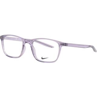 Nike 7129 500 52 Briller Mænd Purple - Transparent Raisin Purple - 52mm