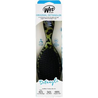 Wet Brush Original Detangler Safari Hårbørste for smukt hår og hud Leopard 1 stk. - 1 stk.