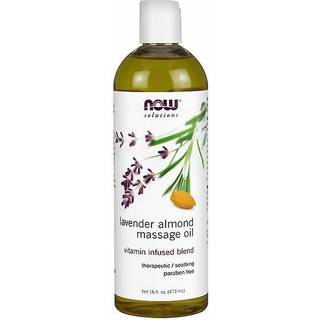 Now solutions lavender almond massage oil vitamin infused blend 473ml