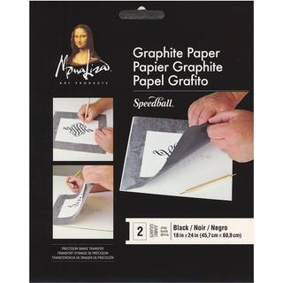Speedball Mona Lisa 18-tommer-til-24-tommer Jumbo Graphite Paper Black