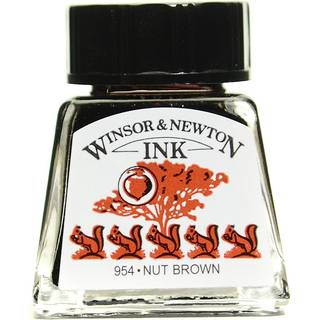 Zeichentusche 14ml - Nußbraun