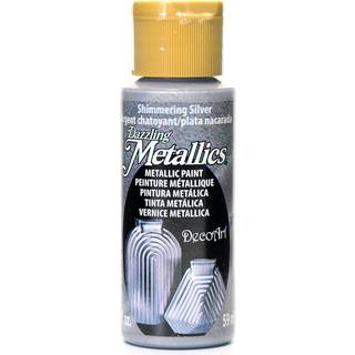 Blændende metals akrylmaling 2oz-shimmer sølv
