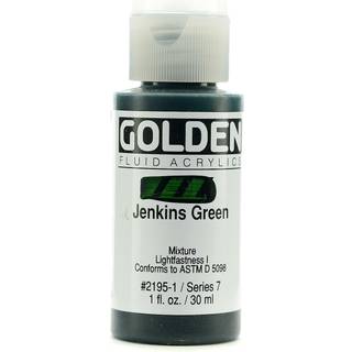 Golden Fluid Acrylfarbe - Jenkins Grün
