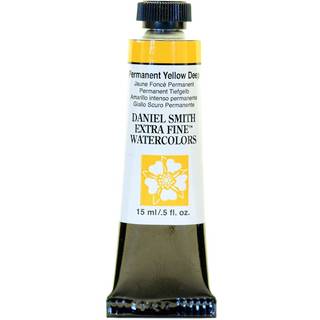 Daniel Smith akvarelfarve 15 ml Permanent Yellow Deep