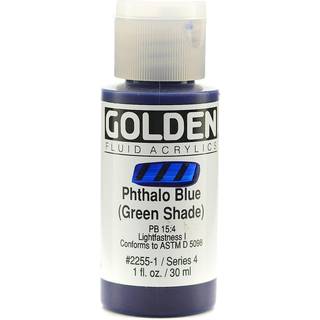 Golden Fluid Acrylics 30 ml - 2255 Pthtalo Blue (GS)