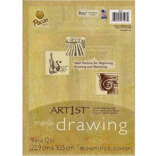 Pacon Corporation Cream Manila tegningspapir 9 x 12