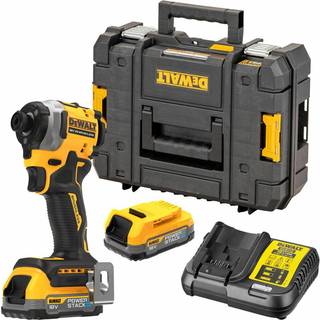 Slagskruetrækker DeWalt DCF850E2T-QW; 18 V; 2x1,7 Ah batt.