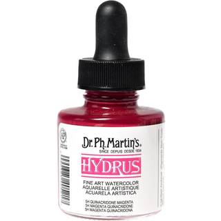 Dr. Ph. Martins Hydrus Fine Art (5H) akvarelflaske 1 fl oz (pakke med 1) quinacridon magenta