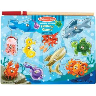 Wooden Magnetic Puzzle Game Fishing