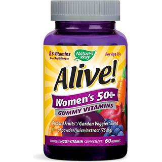 Nature's Way – Alive!® Women's 50+ Gummy Multivitamin, Mixed Berry 60 stk