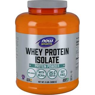 NOW Foods – Whey Protein Isolate Creamy Vanilla 2268 g