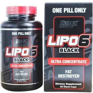 Nutrex Research LIPO-6 Ultra Concentrated, 60 caps