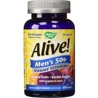 Nature's Way – Alive!® Men’s 50+ Gummy Multivitamin 60 Gummies