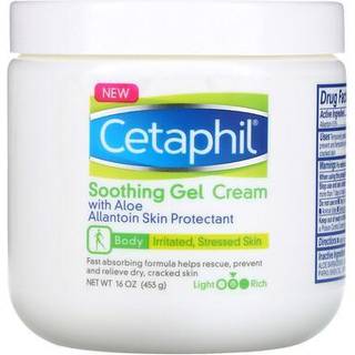 Cetaphil beroligende gel-cream med aloe straks beroliger og hydrerer følsom hudduft og parabenfri 16 oz