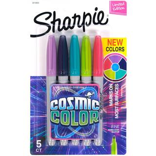 Sharpie Permanente mark?rer Fine Point Cosmic Color Limited Edition 5 t?lling