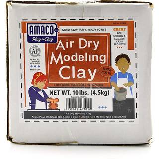 Amaco Air Dry Clay Terra Cotta 10 lbs Brun