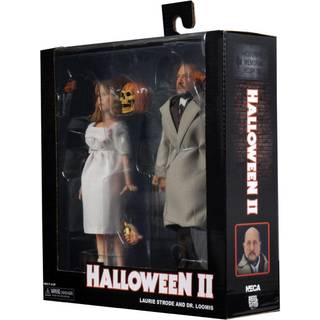 Halloween 2 Retro Action Figure 2-Pack Doctor Loomis & Laurie Strode 20 cm