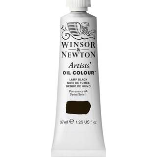 Winsor & Newton Artists' oliefarve 37 ml Lamp Black 337