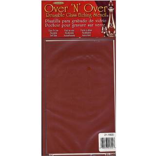 Over 'n' over genanvendelige stencils 5 """" x8 """"-blank