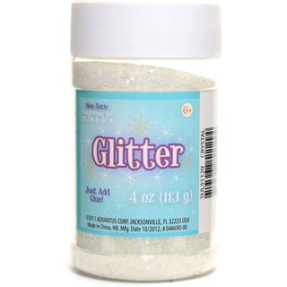 Sulyn 4 oz. Glitter Jar - Crystal