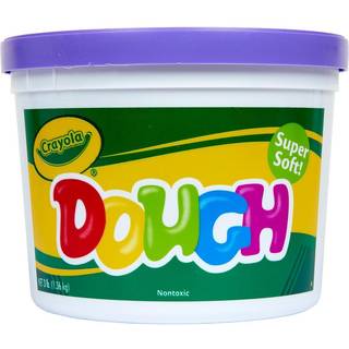 Crayola Dough - Purple (3lb) Bulk Modelling Dough For Kids Clay Alternative genlukkelige badekar AGES 3+ Fantastisk til Kids Arts & Crafts