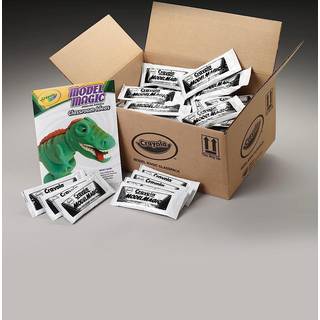 Crayola Model Magic - White (75ct) 1oz modellering af ler alternativ lufttør ler til børn bulk klasseværelse kunst og håndværk forsyninger