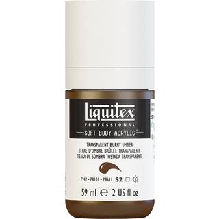 Liquitex Professional Soft Body Acryl Maling 59 ml (2-oz) Flaske gennemsigtig br?ndt umber