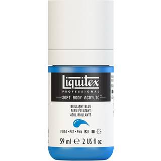 Liquitex Professional Soft Body Acryl Maling 59 ml (2-oz) Flaske Brilliant Blue