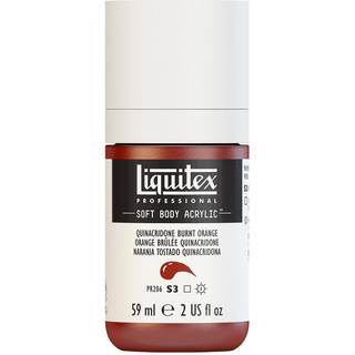 Liquitex Professional Soft Body Acryl Maling 59 ml (2-oz) flaske quinacridon br?ndt orange