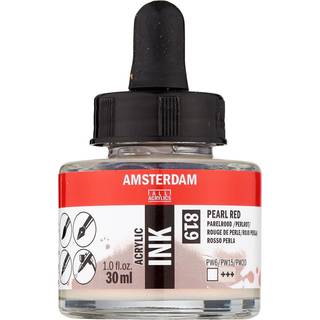 Amsterdam Akryl Ink, 30 ml. Pearl Red ((819)