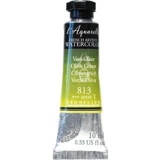 Sennelier l'Aquarelle Watercolor Tubes 10ml - Olivengr?n 10ml Tube