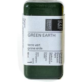 R & F -kunstner Encaustic Paint Green Earth 40 ml