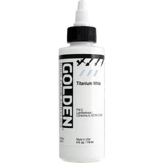 Golden Artist High Flow Acrylics 118 ml – Titanium white #8549 series 1