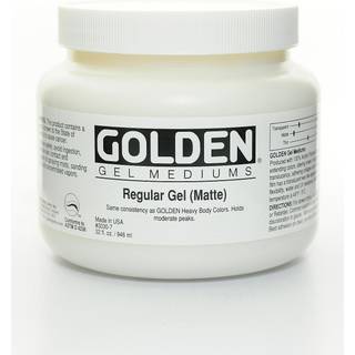 Golden Artist Colors - Regular Gel Matte - 32 oz Jar