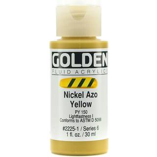 Golden Fluid Acrylics 30 ml - 2225 Nickel Azo Yellow