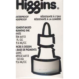 Higgins pigmenterede tegning af bl?k hvid 1 oz flaske (44113)