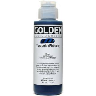 Golden Fluid Acrylics 118 ml - 2390 Turquois (Phthalo)